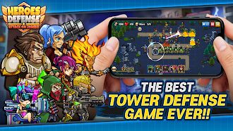 Game screenshot Heroes Defense: Attack Zombie mod apk