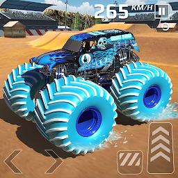 รูปไอคอน Car Games: Monster Truck Stunt