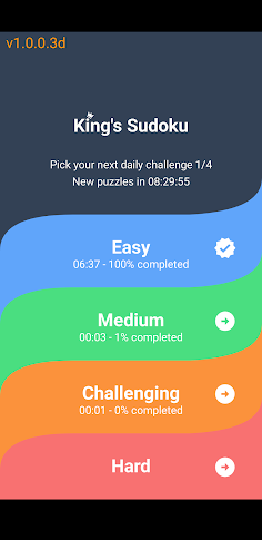 King's Sudoku - Screenshot 1