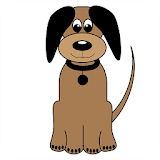 Training dog icon