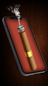Virtual Cigarette Smoke Prank