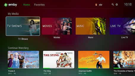 Emby for Android TV