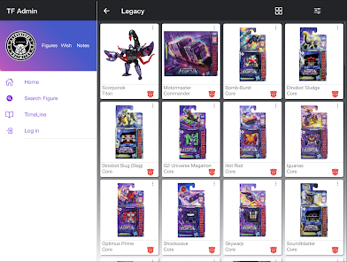 Captura de Pantalla 6 TF Wiki Robot checklist android