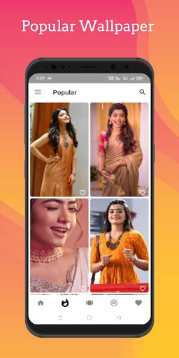 Rashmika Mandanna HD Wallpaper Screen 2