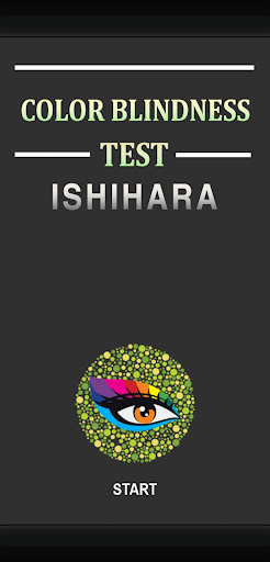 Android application Color Blindness Test Ishihara screenshort