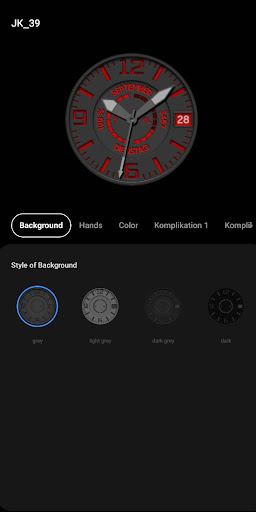 JK_39 Analog [Watch Face] Screen 3