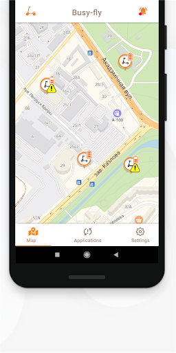 BusyFly Service Screen 2