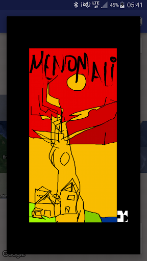 Android application MenoMaliMap screenshort