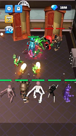 Game screenshot Merge Monsters 100 Doors apk download