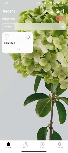 Android application RippHome screenshort