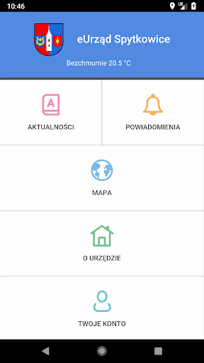 Android application eUrząd Spytkowice screenshort