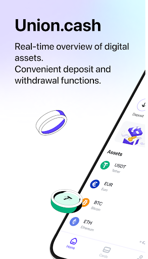 Android application Union.cash screenshort