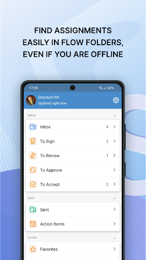 Android application Directum Solo Classic screenshort