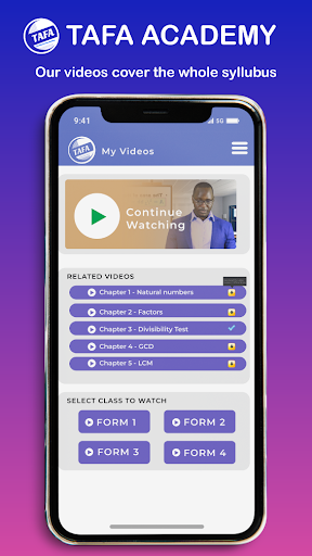 Tafa Academy Screen 2