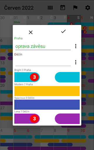 Max kalendář Screen 2