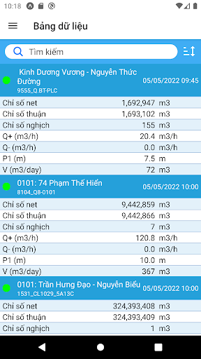 iWaterNET Screen 3