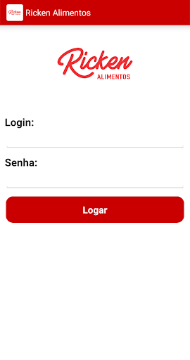 Android application Ricken Alimentos screenshort