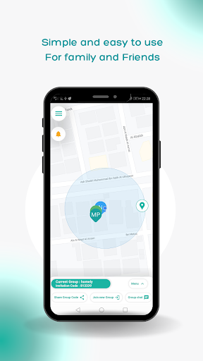 Android application Welocate screenshort