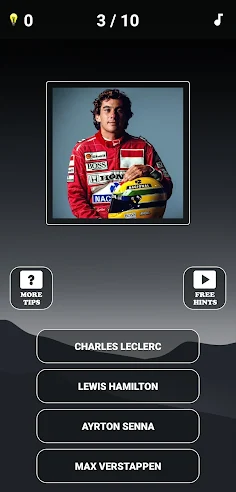 Formula 1:Guess F1 Driver Quiz - Screenshot 1