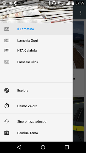 Android application Lamezia Terme notizie locali screenshort
