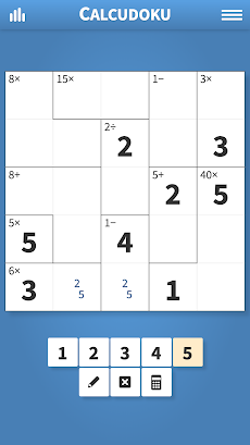 Calcudoku 数学ロジックパズル Androidアプリ Applion