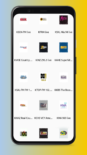Radio Kansas: Radio Stations Screen 3
