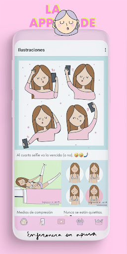 Android application Enfermera en apuros screenshort