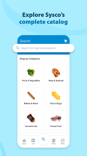 Sysco Shop screenshot