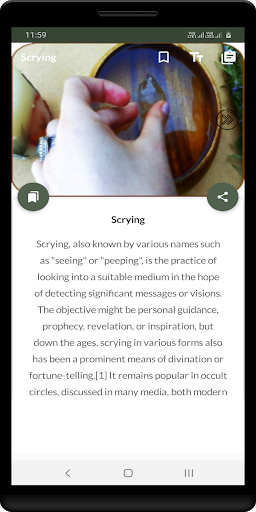 Scrying Techniques Screen 3