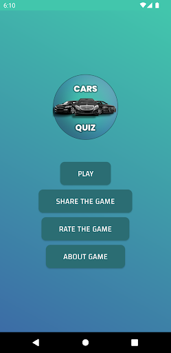 Android application Cars Quiz Test for Cars Lovers screenshort