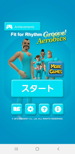 Android application Fit for Rhythm Groove! Aerobic screenshort