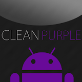 GO SMS Clean Purple Theme icon