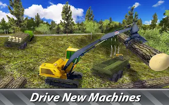 Game screenshot Logging Harvester Truck hack