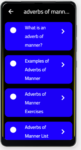 adverbs of manner Screen 2