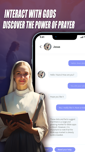 Holy Bible：AI Chat Screen 3