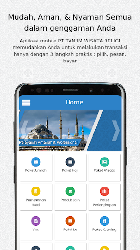 Android application Tanim Wisata screenshort