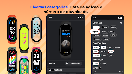 Relógios Customizados Mi Band screenshot 2