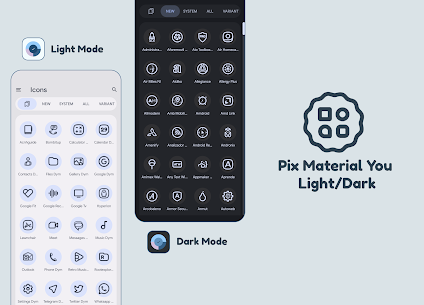 Pix Material You Light/Dark 1