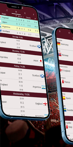 Android application World Win Football screenshort