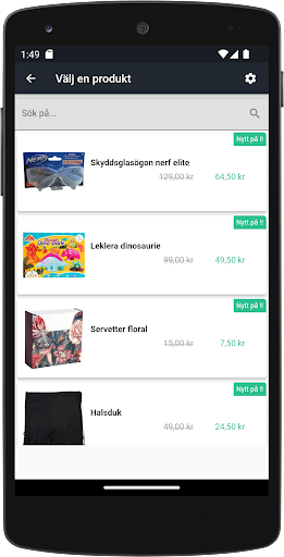 katalog kuponger anbud för Öob Screen 2
