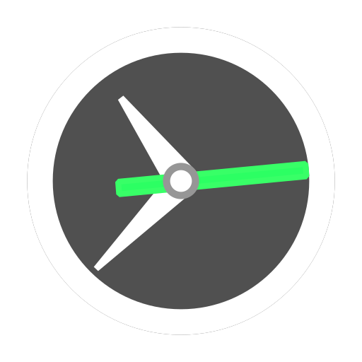 Clock: analog, digital, radio logo