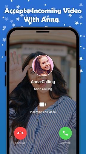 fake call Video for anna Screen 2