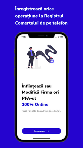 Android application REGnet - Firme și PFA Online screenshort
