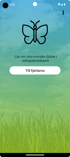 Android application Fjärilar screenshort