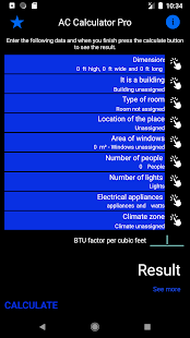 Air conditioner or Heat pump Screenshot