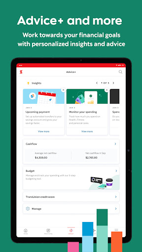 Screenshot of Scotiabank Mobile Banking