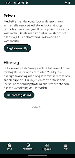 Taxi Nyköping-Oxelösund Screen 3