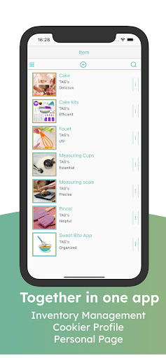 Sweet Bite App Screen 2