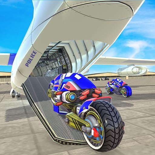 Airplane Robot Bike Transport विंडोज़ पर डाउनलोड करें