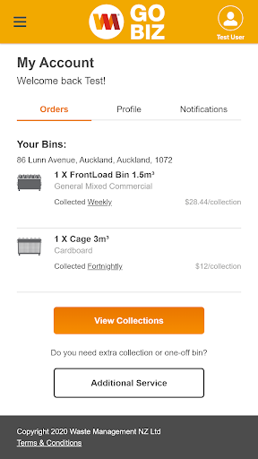 Waste Management GOBiz Screenshot